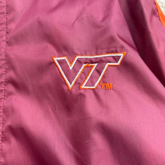 Vintage Puma Virginia Tech Hooded Zip Up Windbreaker - Picture 4 of 5